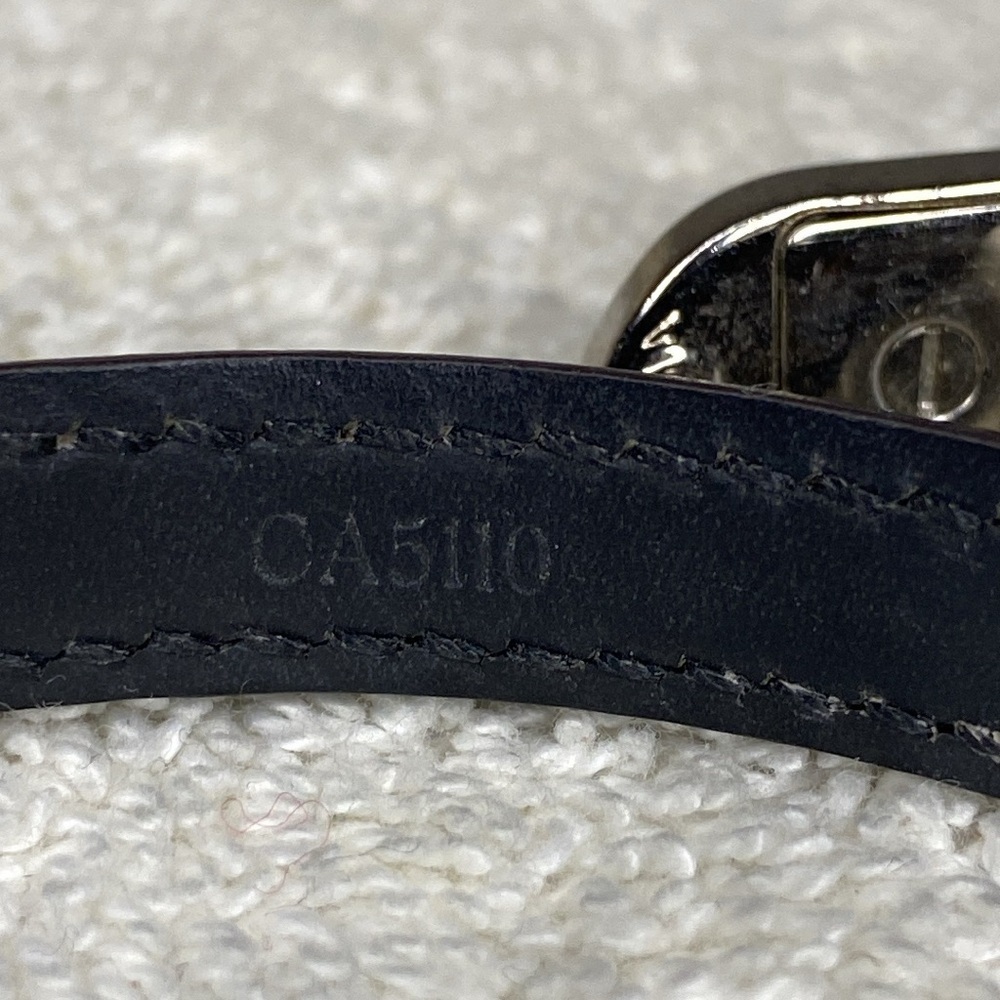 Louis Vuitton Box It Double Wrap Leather Bracelet in Brown and Silvertone (17in) - Picture 8 of 8
